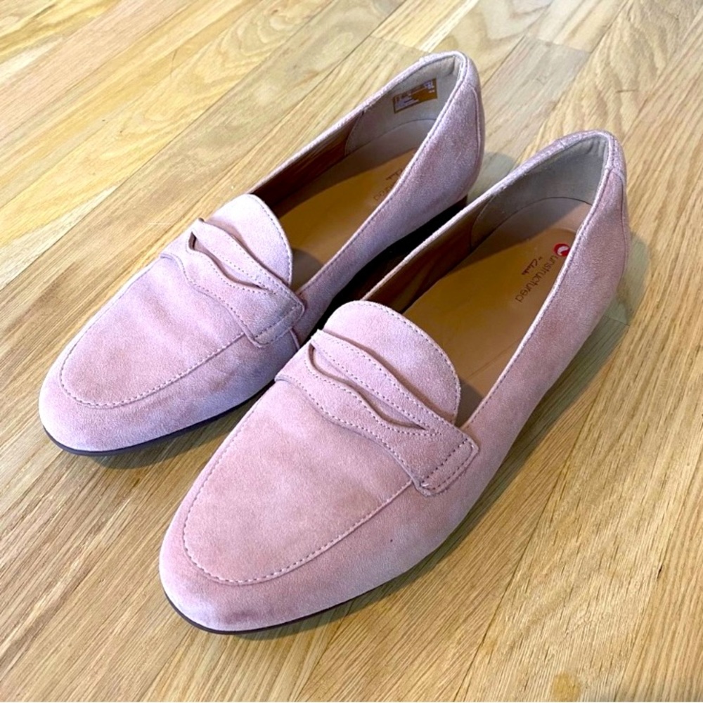 Unstructured by Clarks Trish Rose Penny Loafers Size 9.5